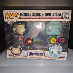 Avengers Endgame Morgan Stark and Tony Stark Funko Pop